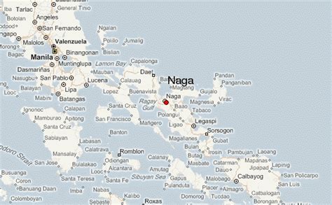 naga city bicol map
